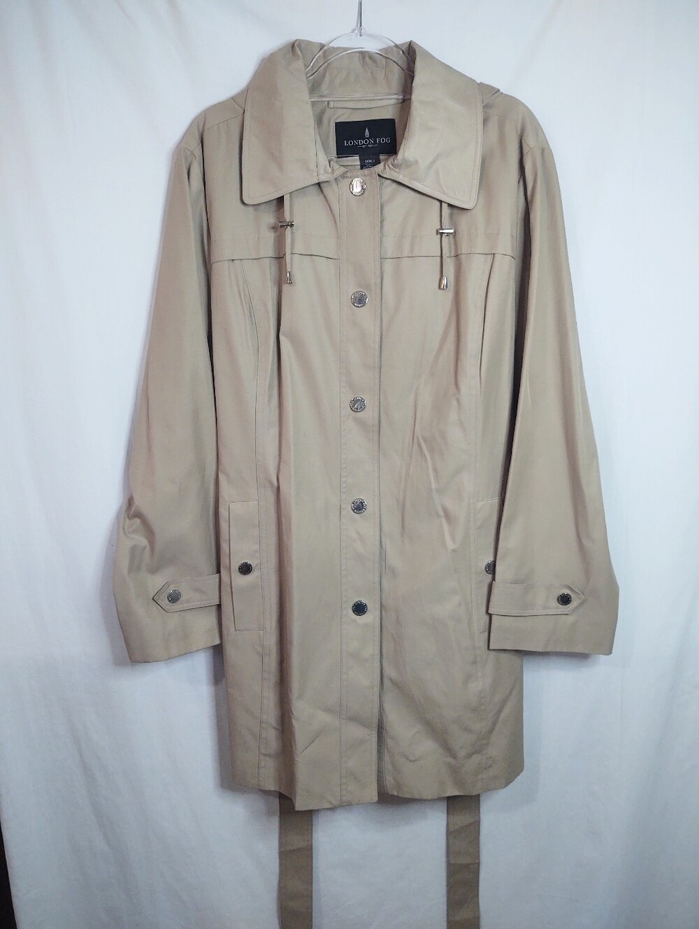 NWT London Fog Classic Trench Coat XXL - Picture 3 of 13
